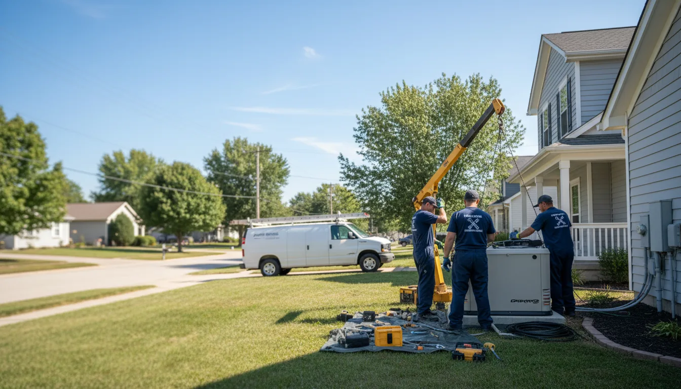 Generator Installation in Thornton, IL near me